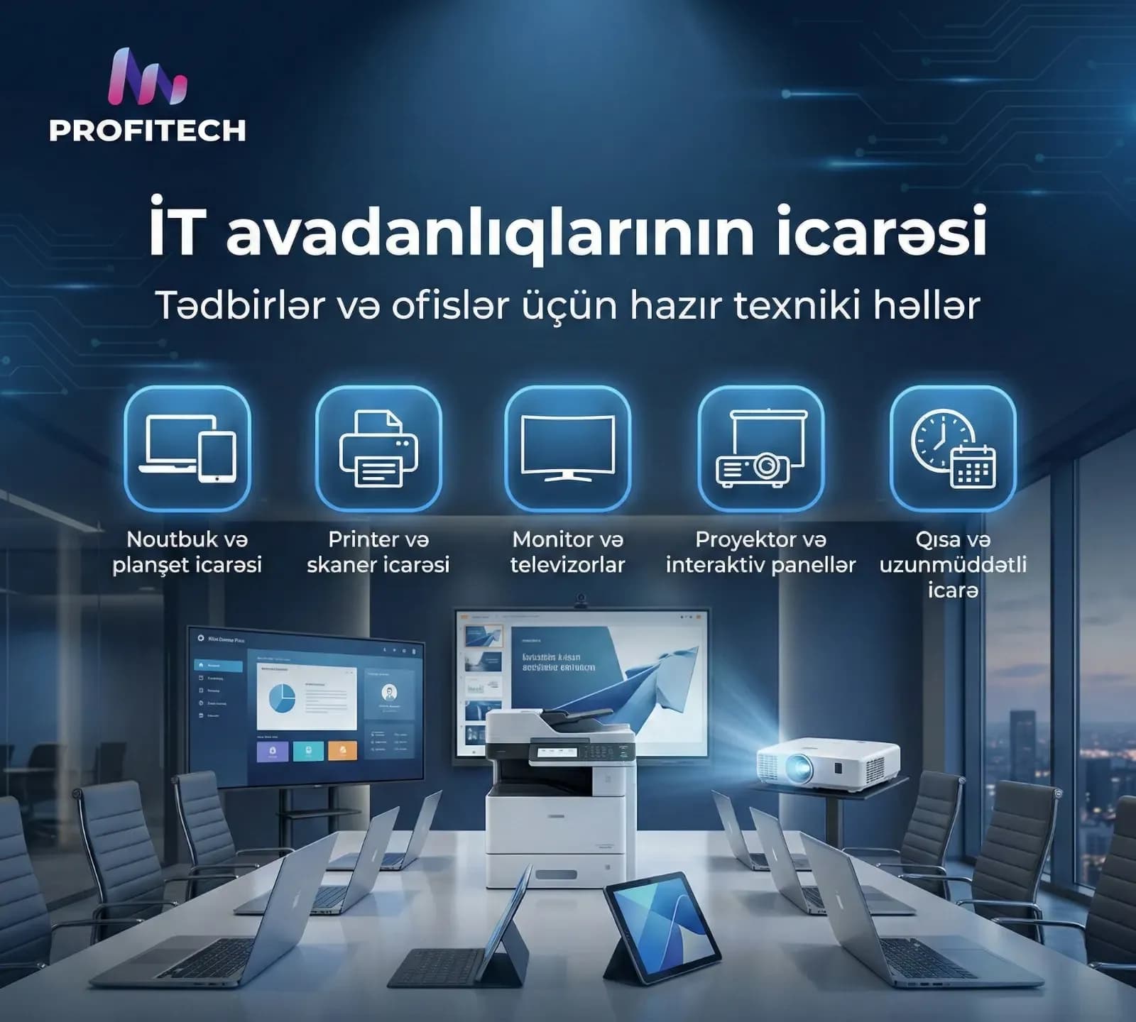 Avadanlıqların İcarəsi