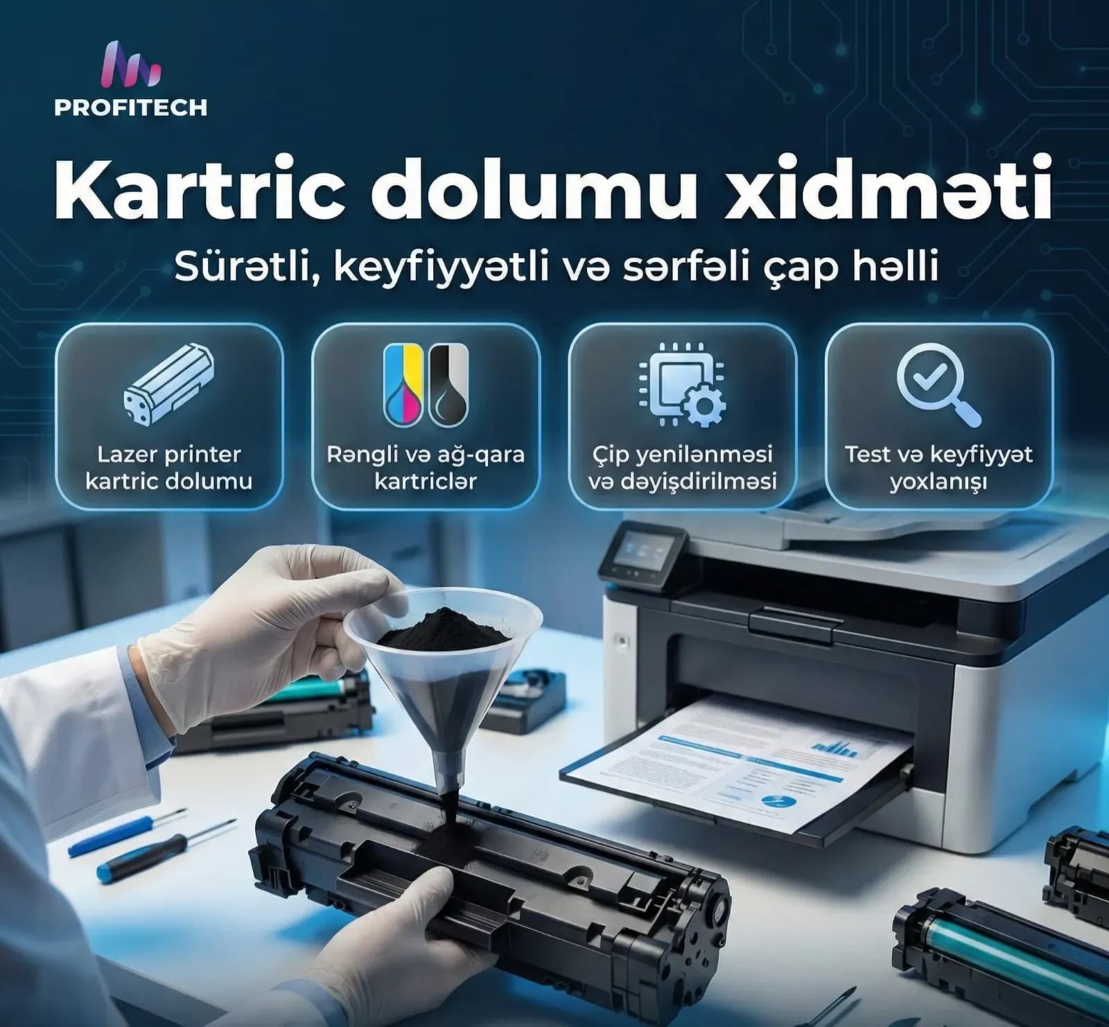 Kartric Satışı və Dolumu